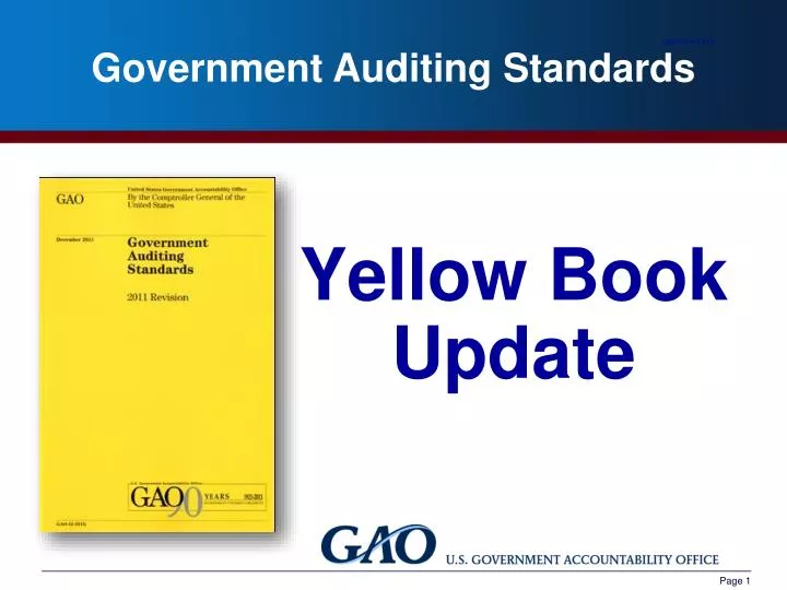 yellow book update