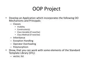 OOP Project