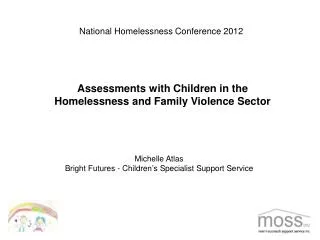 National Homelessness Conference 2012