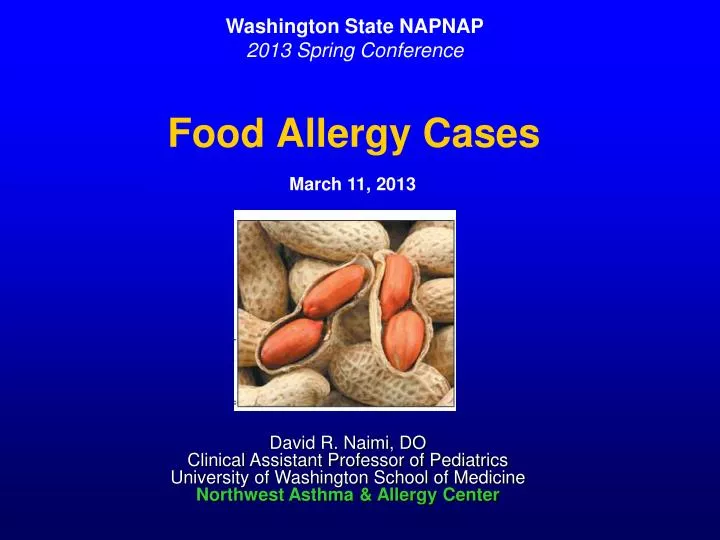 food allergy cases