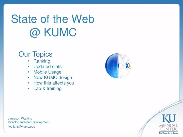 state of the web @ kumc