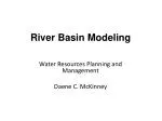 River Basin Modeling - slide 1
