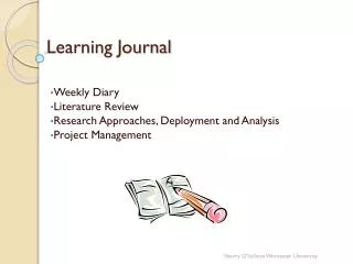 Learning Journal