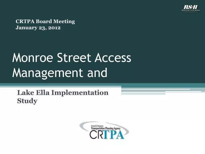 monroe street access management and