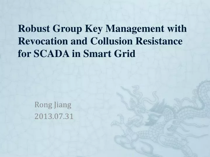 robust group key management with revocation and collusion resistance for scada in smart grid
