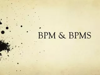 bpm bpms