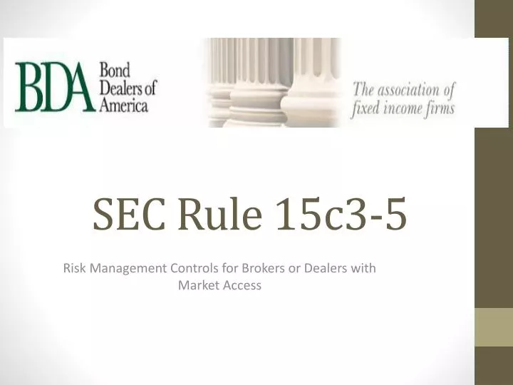 sec rule 15c3 5
