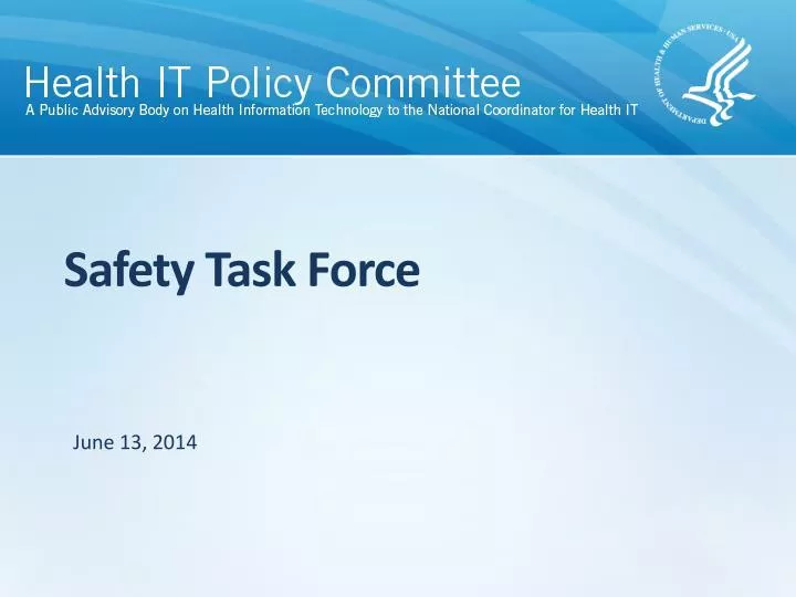 safety task force