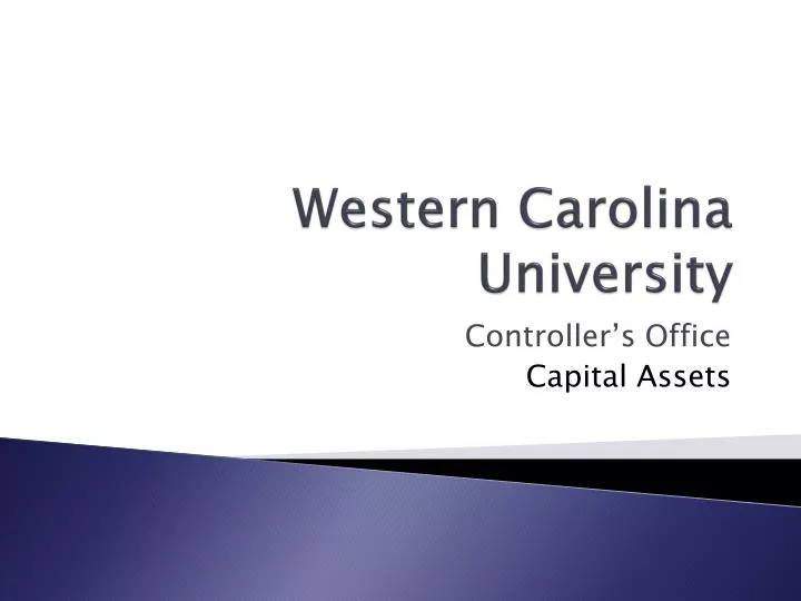 western carolina university