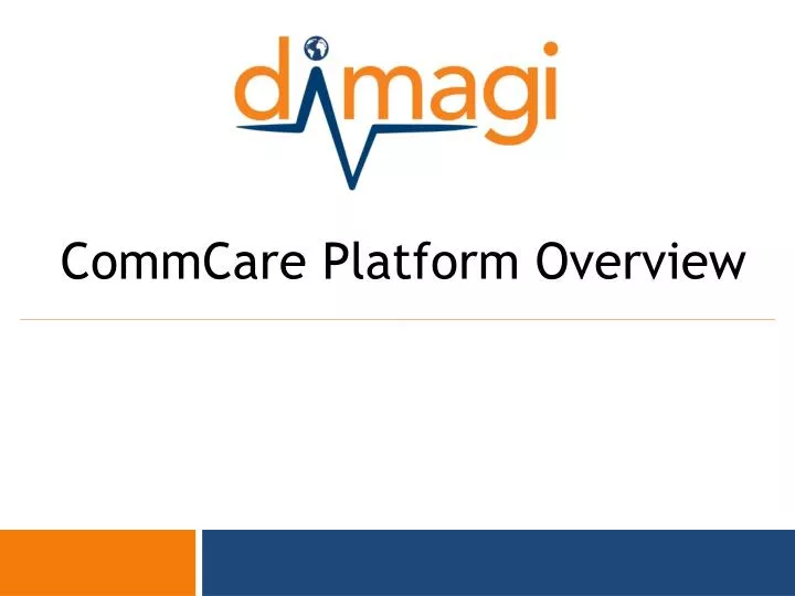 commcare platform overview