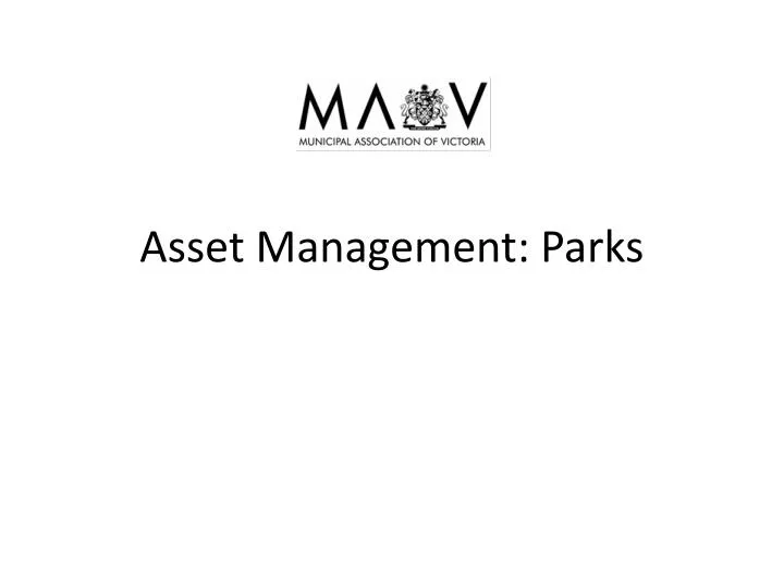 asset management parks