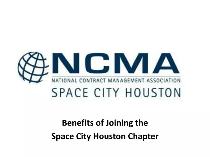 benefits of joining the space city houston chapter