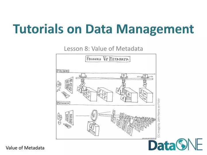 tutorials on data management