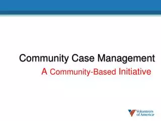 Community Case Management