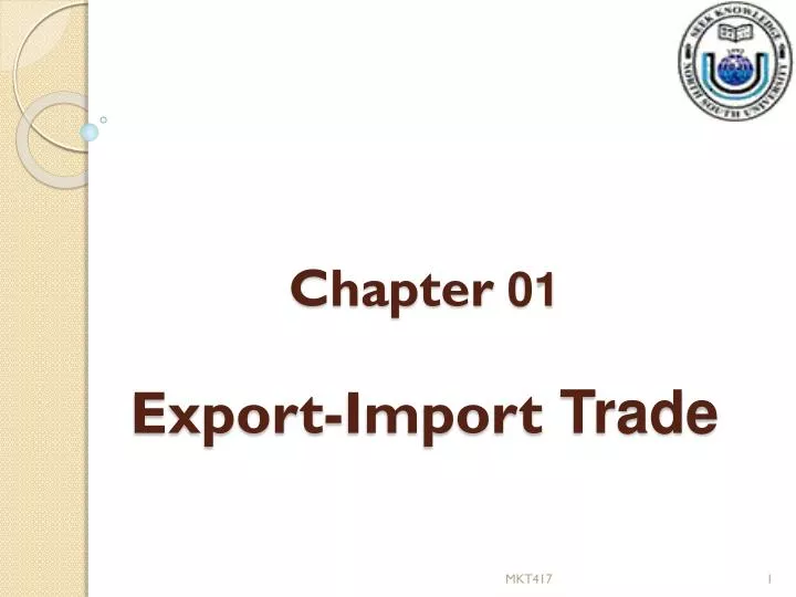 chapter 01 export import trade