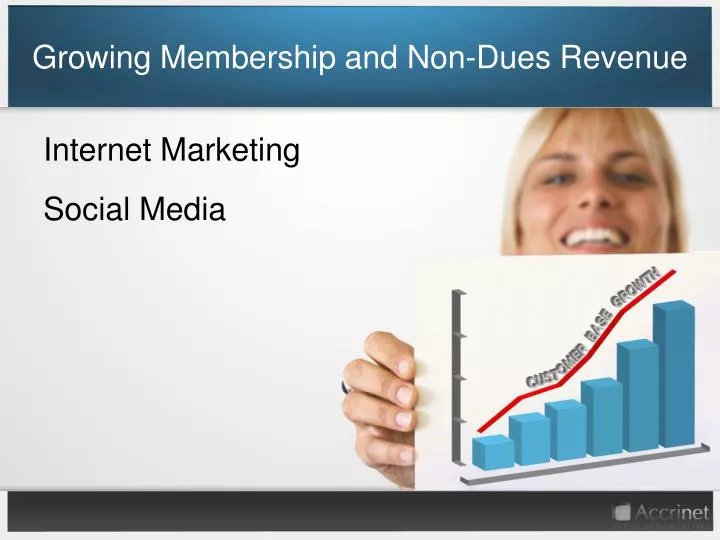 growing membership and non dues revenue