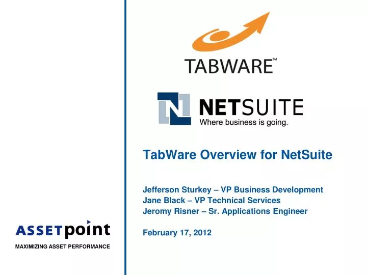 tabware overview for netsuite