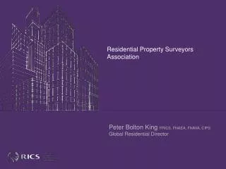 Residential Property Surveyors Association