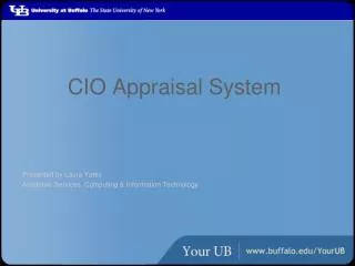CIO Appraisal System