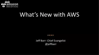 What’s New with AWS