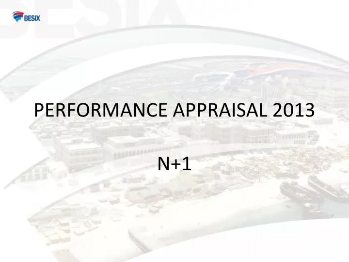 performance appraisal 2013