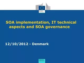 SOA implementation, IT technical aspects and SOA governance