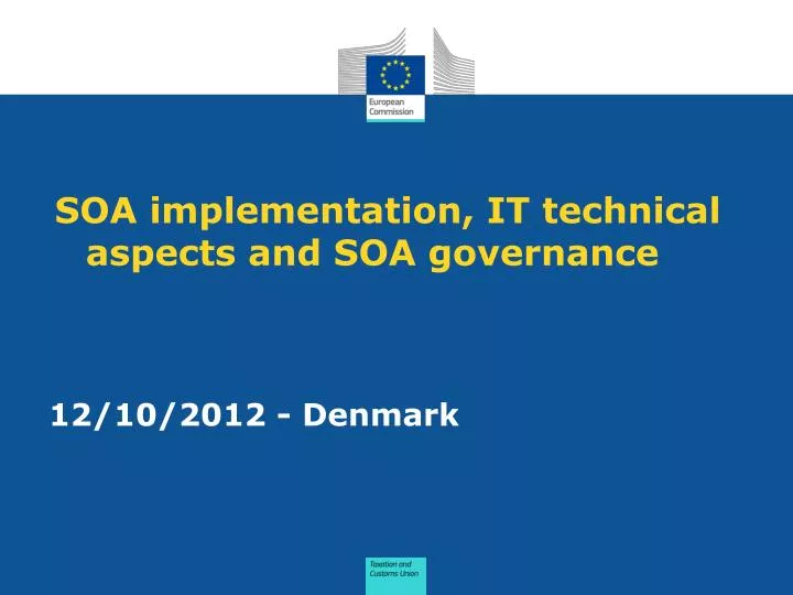 soa implementation it technical aspects and soa governance