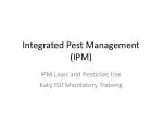 Integrated Pest Management (IPM) - slide 1