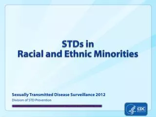 stds in racial and ethnic minorities