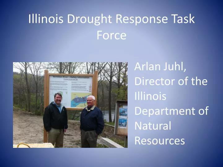 illinois drought response task force