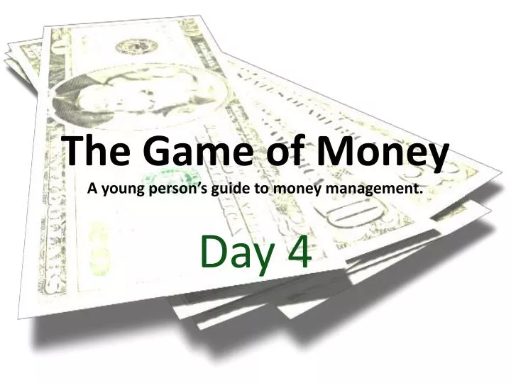 the game of money a young person s guide to money management