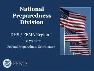 National Preparedness Division