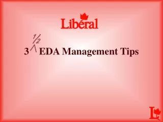 3 EDA Management Tips