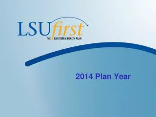 2014 Plan Year