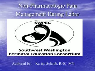 Non-Pharmacologic Pain Management During Labor