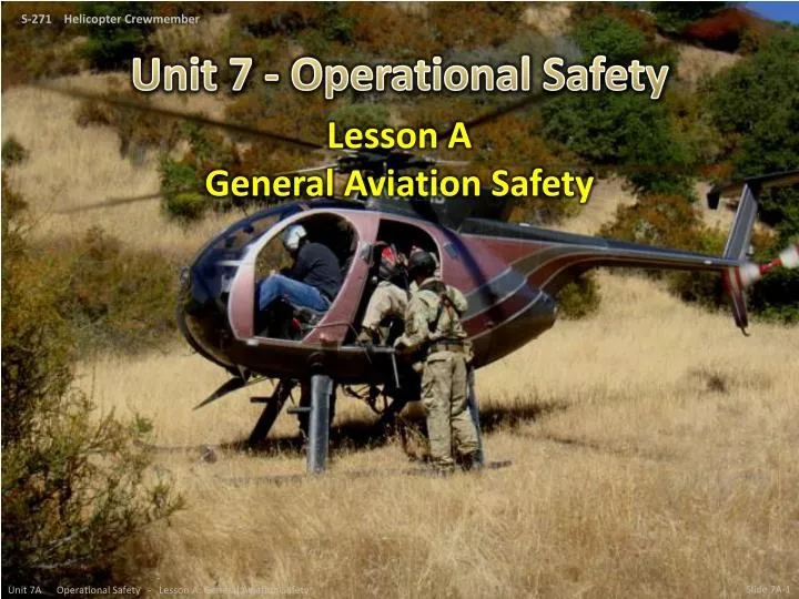 lesson a general aviation safety