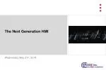 The Next Generation HMI - slide 1