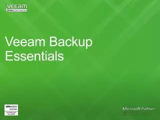 Veeam Backup Essentials