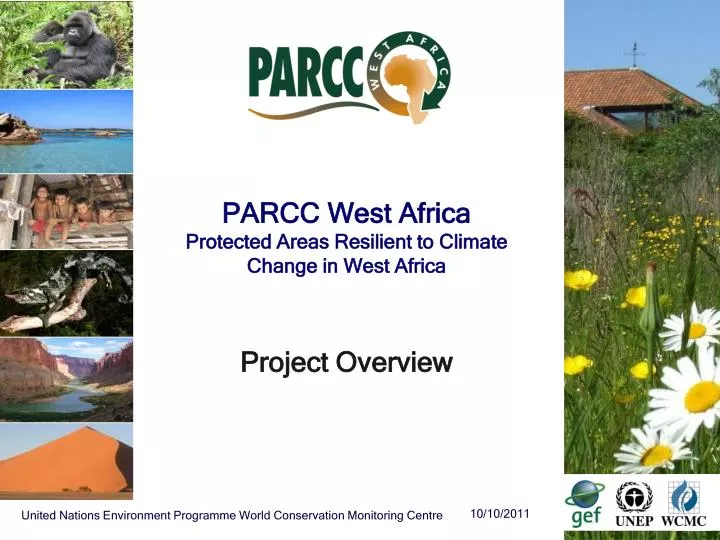 parcc west africa protected areas resilient to climate change in west africa project overview