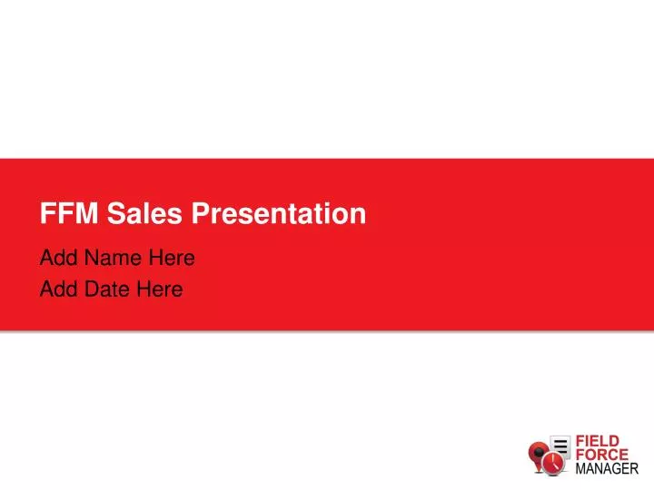 ffm sales presentation