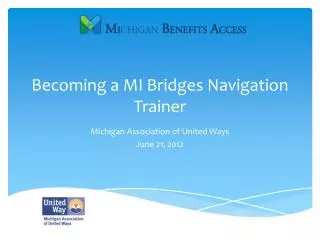 Becoming a MI Bridges Navigation Trainer