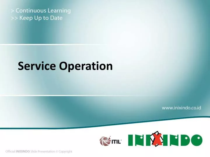 service operation