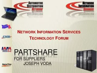 PartShare for Suppliers 	Joseph Voda