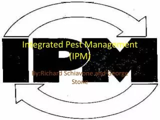 Integrated Pest Management (IPM)