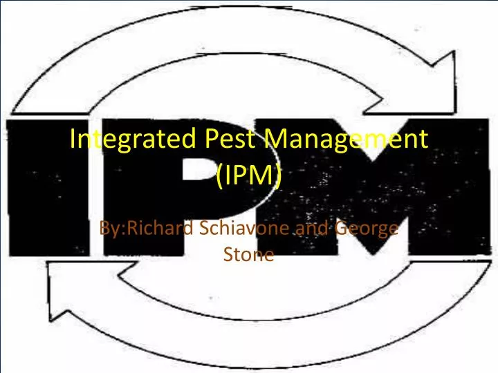 integrated pest management ipm