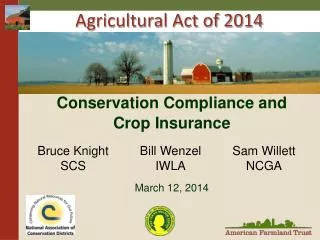 Agricultural Act of 2014
