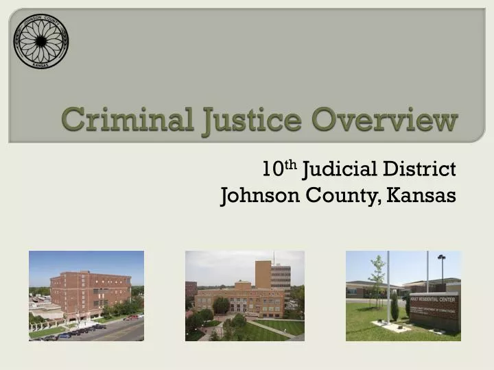 criminal justice overview