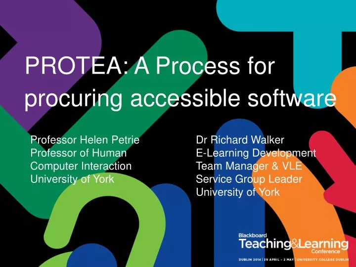 protea a process for procuring accessible software