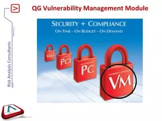 QG Vulnerability Management Module