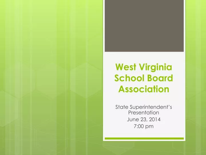 west virginia school board association